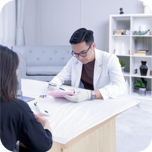 Trả phiếu kết quả và hỗ trợ giải đáp thắc mắc, bảo hành